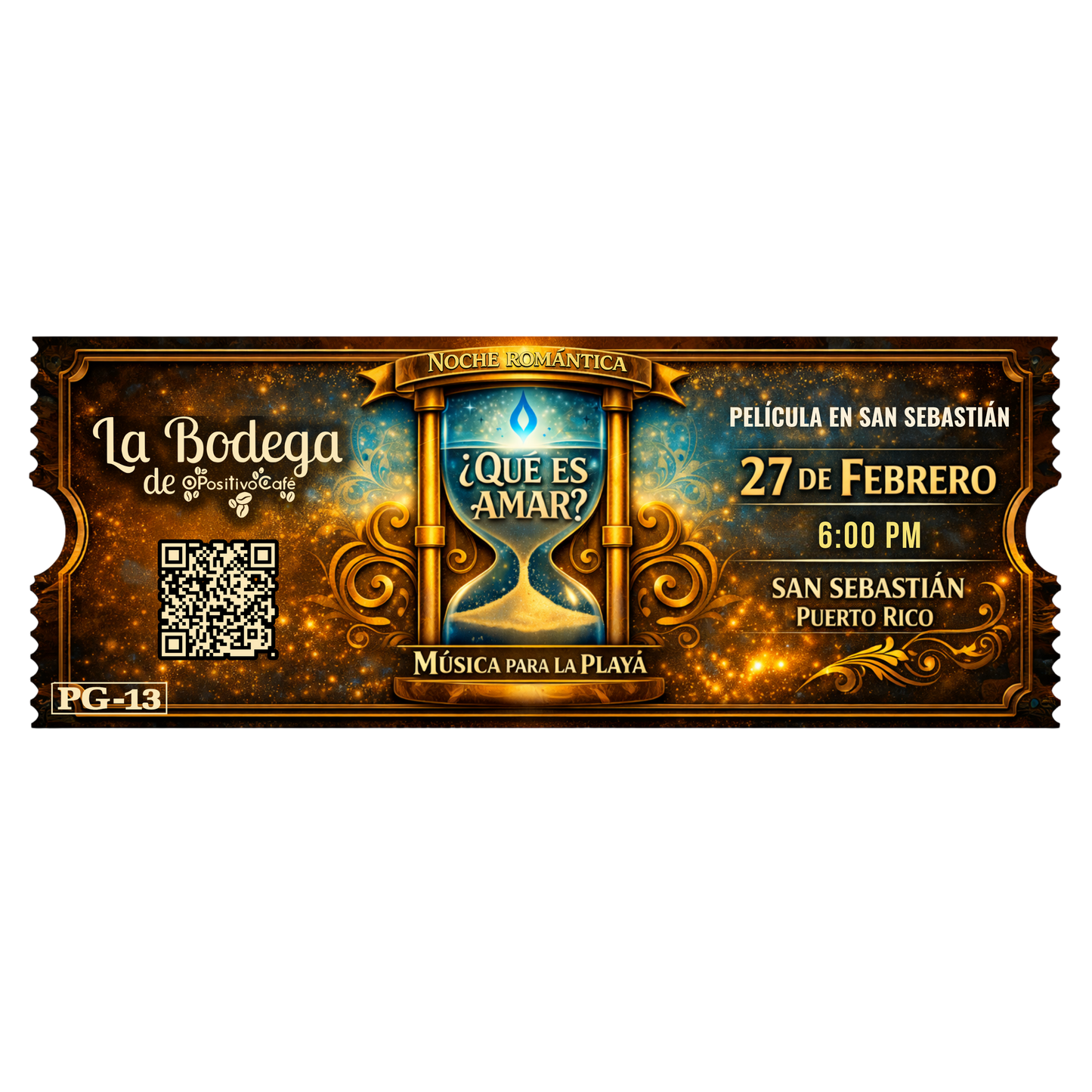 27 Feb - Noche Romántica: ¿Qué es Amar? – Música Para La Playa